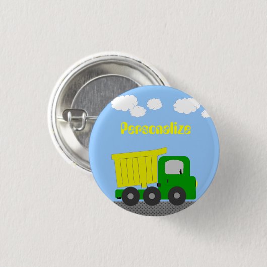 Truck Button Badge (Voorkant /achterkant)