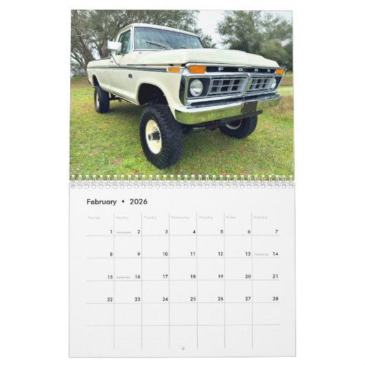 Truck Calendar 2 Kalender (Feb 2026)