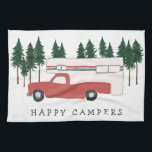 Truck Camping RVing Motorhome Red Trees Whimsical Theedoek<br><div class="desc">KAMPEN. Ik zou liever RVing zijn! Hoe zit het met jou? Bekijk deze zoete rode handdoek voor vrachtwagens en controleer mijn winkel op meer overeenkomende objecten zoals overhemden, magneten, sleutelhangers, kussens, stickers en meer. En natuurlijk ook meer RV, campervan, motorhome en kampeerartikelen. Pas deze mok met een naam, uw eigen...</div>