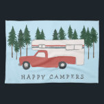 Truck Camping RVing Motorhome Red Trees Whimsical Theedoek<br><div class="desc">KAMPEN. Ik zou liever RVing zijn! Hoe zit het met jou? Bekijk deze zoete rode handdoek voor vrachtwagens en controleer mijn winkel op meer overeenkomende objecten zoals overhemden, magneten, sleutelhangers, kussens, stickers en meer. En natuurlijk ook meer RV, campervan, motorhome en kampeerartikelen. Pas deze mok met een naam, uw eigen...</div>