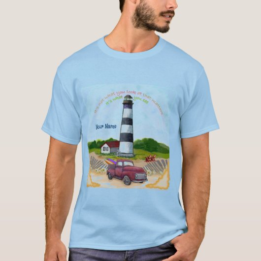 Truck Choice  Lighthouse  T-shirt (Voorkant)