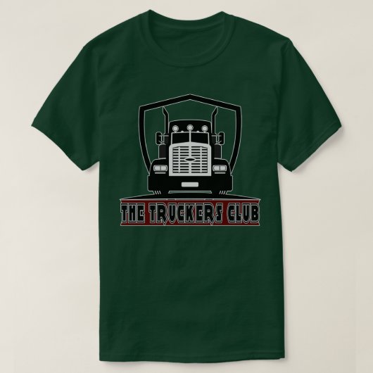 Truck Driver 2 T-shirt (Design voorkant)