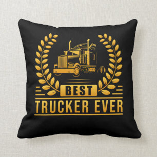 Truck Driver Best Trucker Ever Kussen