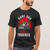 Truck Driver Constructions Workers Coolest Vehicle T-shirt (Voorkant)