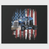 Truck Driver Gi voor vrachtwagen Truck Trucker Cadeaupapier (Vlak)