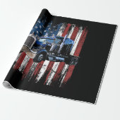 Truck Driver Gi voor vrachtwagen Truck Trucker Cadeaupapier (Uitgerold)