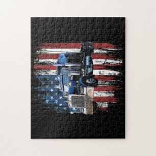 Truck Driver Gi voor vrachtwagen Truck Trucker Legpuzzel