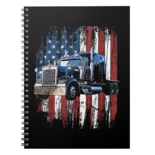 Truck Driver Gi voor vrachtwagen Truck Trucker Notitieboek