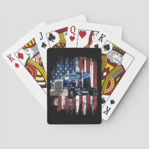 Truck Driver Gi voor vrachtwagen Truck Trucker Pokerkaarten