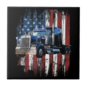 Truck Driver Gi voor vrachtwagen Truck Trucker Tegeltje