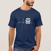 TRUCK DRIVER HEARTBEAT T-SHIRT (Voorkant)