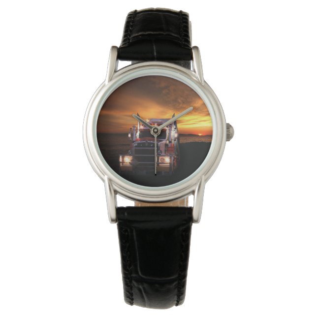 Truck Driver Horloge (Voorkant)
