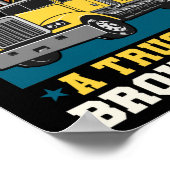 Truck Driver If You Bought It A Trucker Brought It Poster (Hoek)