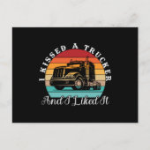 Truck Driver.  kleren 90's Briefkaart (Voorkant)