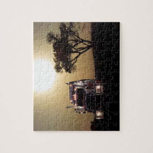 Truck Driver Legpuzzel (Verticaal)