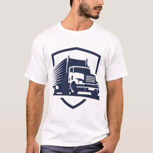 Truck Driver Logo T-Shirt