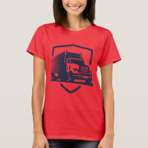 Truck Driver Logo. T-Shirt aanpassen