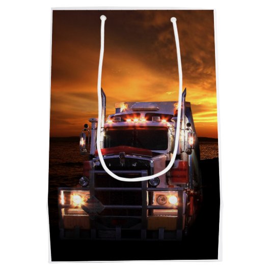 Truck Driver Medium Cadeauzakje (Achterkant)