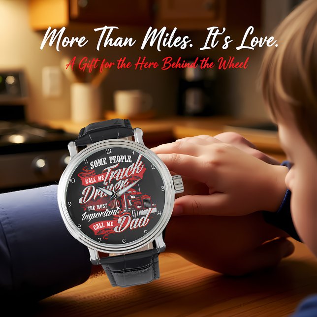 Truck Driver: Most Important Call Dad Horloge (Creator heeft geüpload)