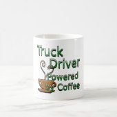 Truck Driver Powered by Coffee Mok (Center)