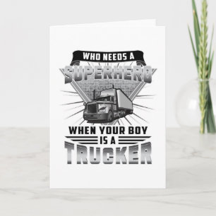 Truck Driver Trucks Trucks Truck Funny Gift Idee Kaart