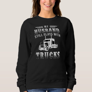 Truck Driver Wife speelt met Trucks Truckers Wife Trui