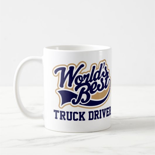 Truck Driver Worlds Best Gift for Him Koffiemok (Links)