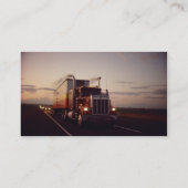 Truck Drivers Visitekaartje (Achterkant)