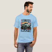 "Truck Enthousiast Tee" T-shirt (Voorkant volledig)