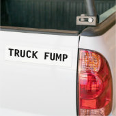 TRUCK FUMP Bumpersticker (Op Truck)