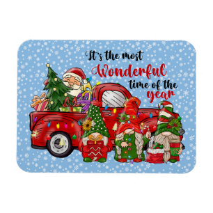 Truck Gnomes Magnet Magneet