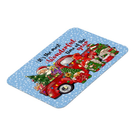 Truck Gnomes Magnet Magneet (Linkerzijde)