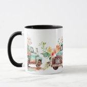  Truck Herfst Flowers Mok (Links)