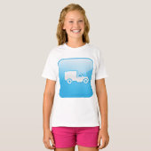 Truck Icon Girls T-Shirt (Voorkant volledig)
