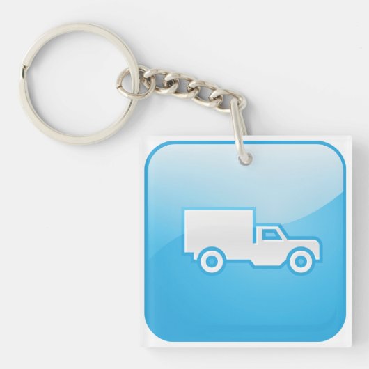 Truck Icon Sleutelhanger (Voorkant)