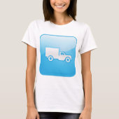 Truck Icon Vrouwen T-shirt (Voorkant)