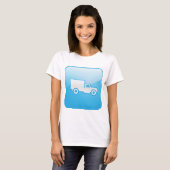 Truck Icon Vrouwen T-shirt (Voorkant volledig)