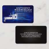 Truck in Motion | Shipping Transport Visitekaartje (Voorkant / Achterkant)