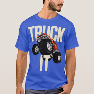 Truck It Monster 4x4 Pickup Truck Redneck Cowboy C T-shirt