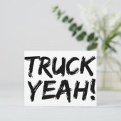 Truck Ja Briefkaart (Staand voorkant)