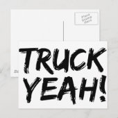 Truck Ja Briefkaart (Voorkant / Achterkant)