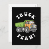 Truck Ja Briefkaart (Voorkant / Achterkant)