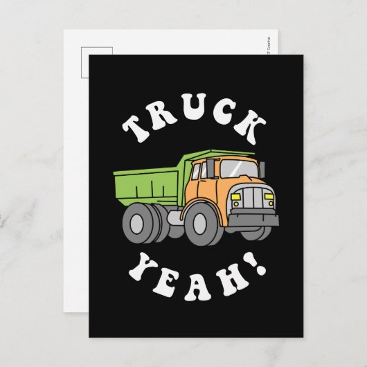 Truck Ja Briefkaart (Voorkant / Achterkant)
