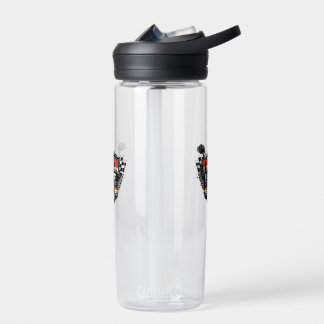 Truck Life Grunge Vervuild Chrome Rood Trucker Pet Waterfles