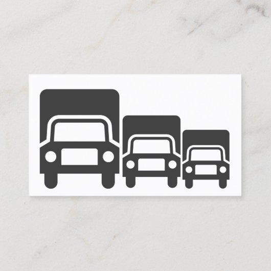 Truck Lines Trucking  Freightways Transport  Visitekaartje (Achterkant)