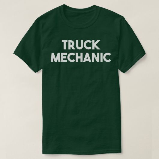 Truck Mechanic T-shirt (Design voorkant)