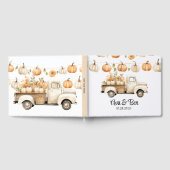  truck met pompoenen bruiloft gastenboek (Volledig)