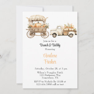 Truck met Pompoenen Brunch & Bubbly Kaart
