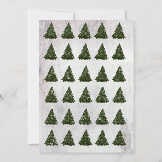  Truck met Puppy Kerst Uitnodiging (Achterkant)