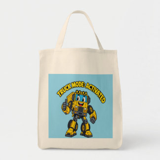 Truck Modus Geactiveerd Kinder Speelgoed & Kleding Tote Bag
